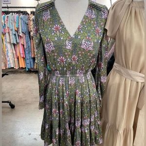 Current Air Long-sleeve Pleated dress